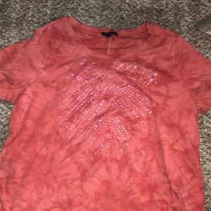 This is a tie-dyed women's shirt it is in good condition.